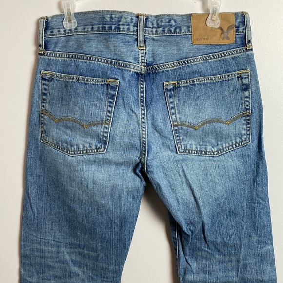 American Eagle Outfitters Original Bootcut Men's Blue Jeans 29/30 - Picture 6 of 10